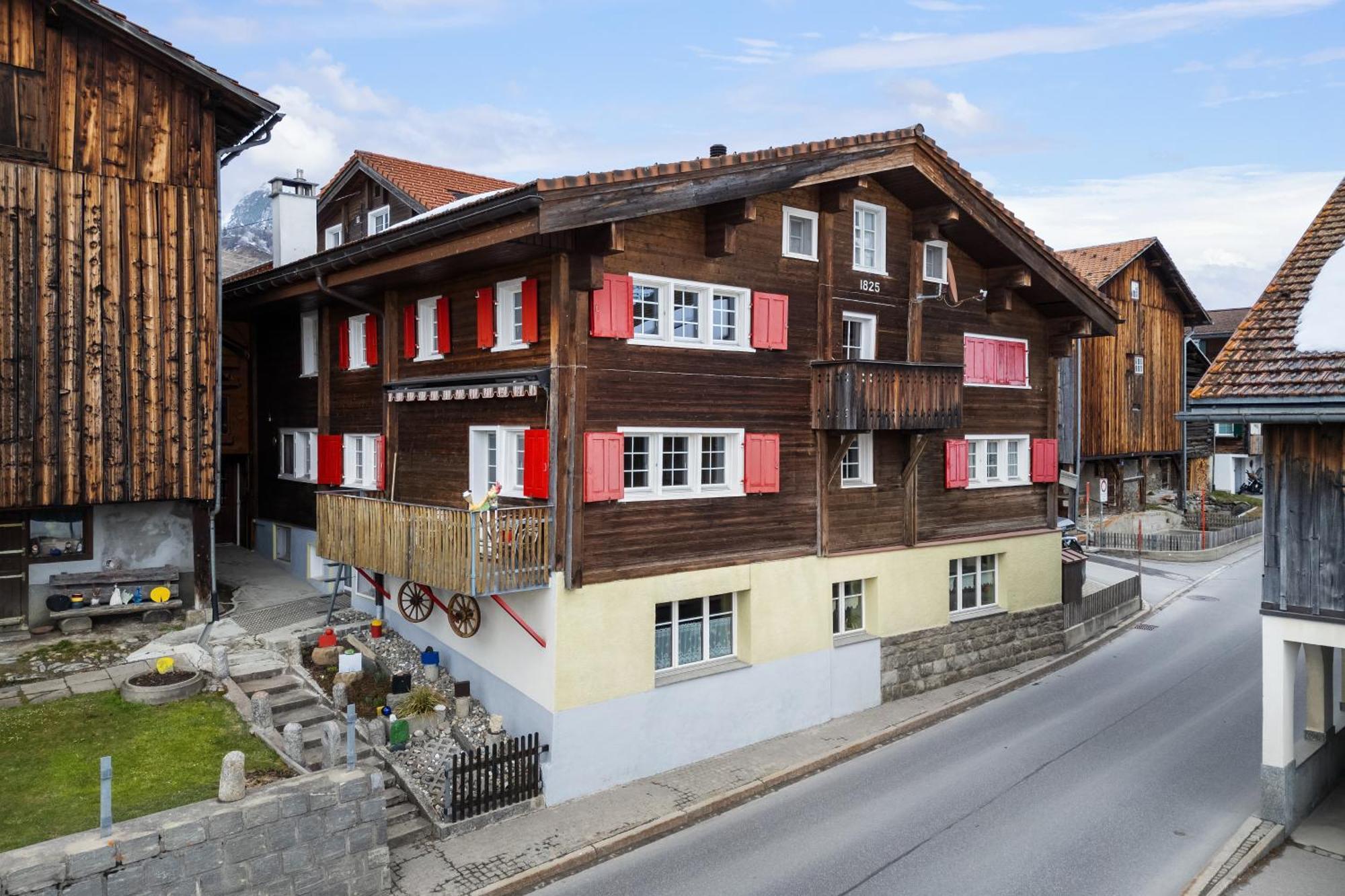 Apartment Via Alpsu - 24-7 Self Check-In Sedrun Exteriér fotografie